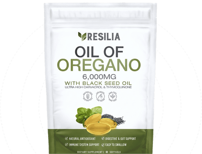 Resilia Anti-Inflammation Oil Of Oregano Softgels